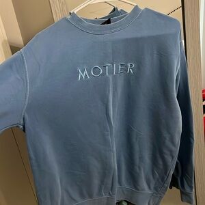 ‼️SOLD‼️BRIGHT BLUE motier sweatshirt!!!
